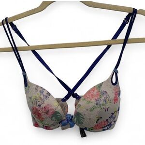 Y2K Victoria’s Secret Sexy Little Things Floral Butterfly Lace Sequin Bra